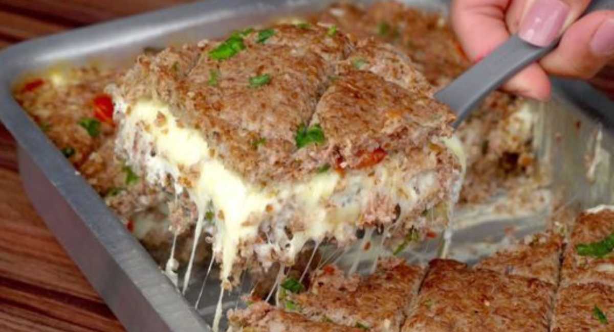 Kibe de forno recheado