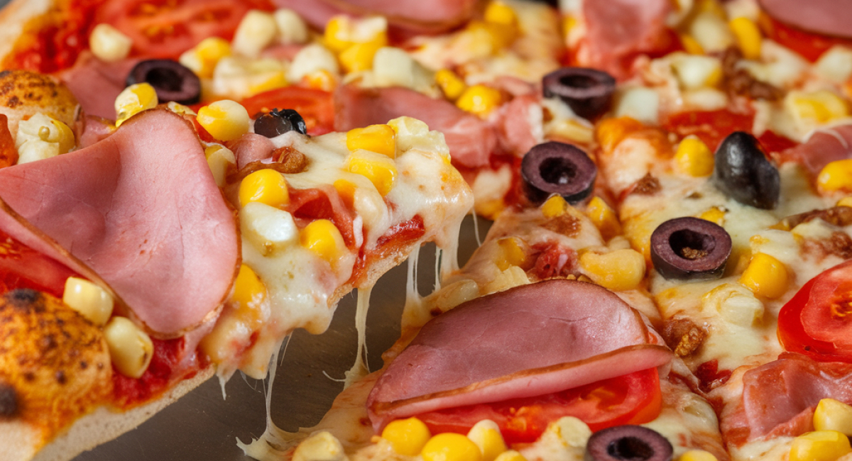 Pizza à Jato de Calabresa