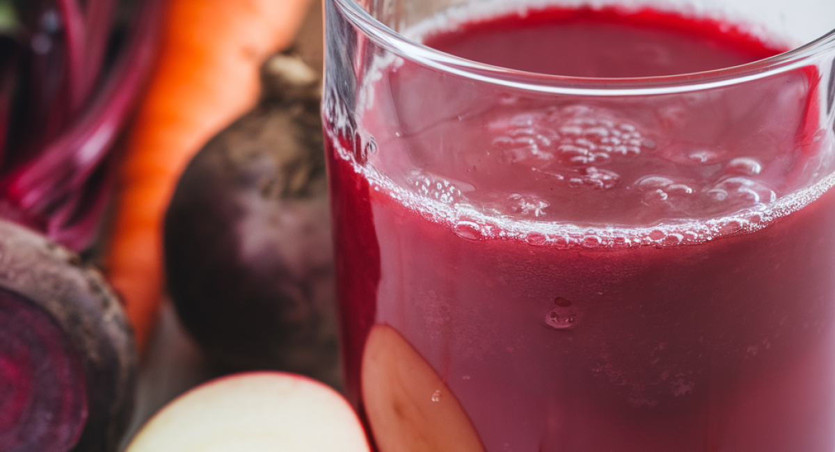 Suco de Laranja, Beterraba e Cenoura