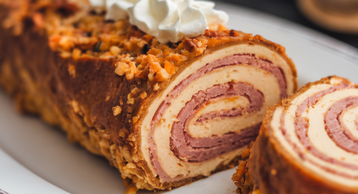 Rocambole de Carne Rápido