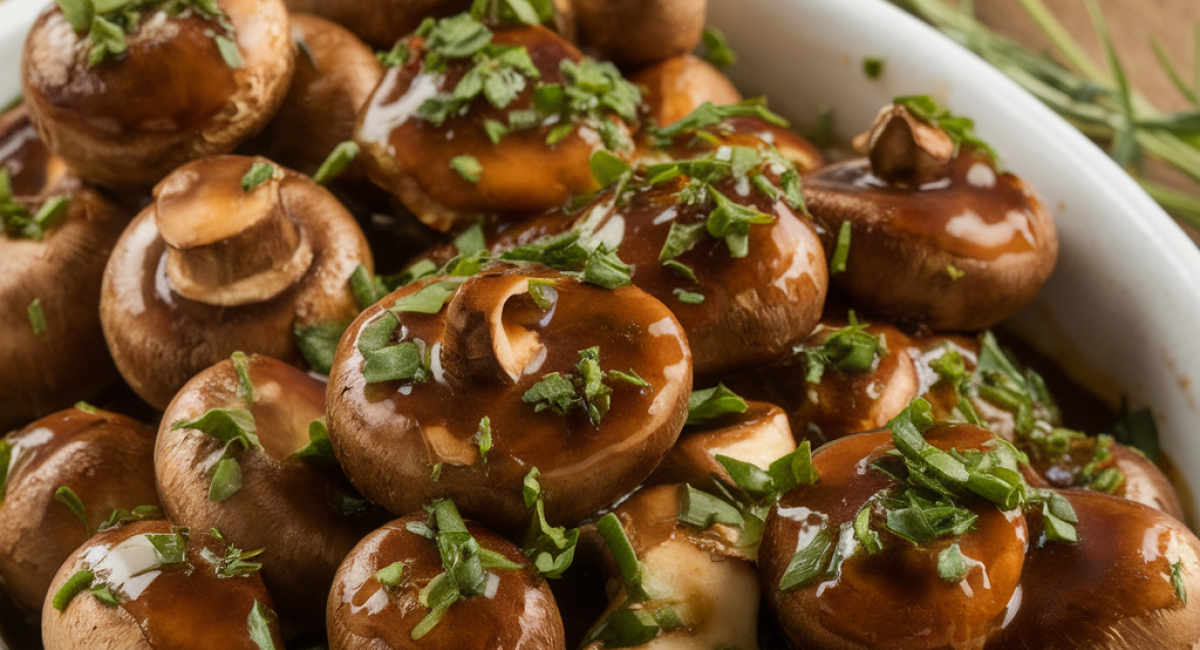 Garlic Roasted Mushrooms