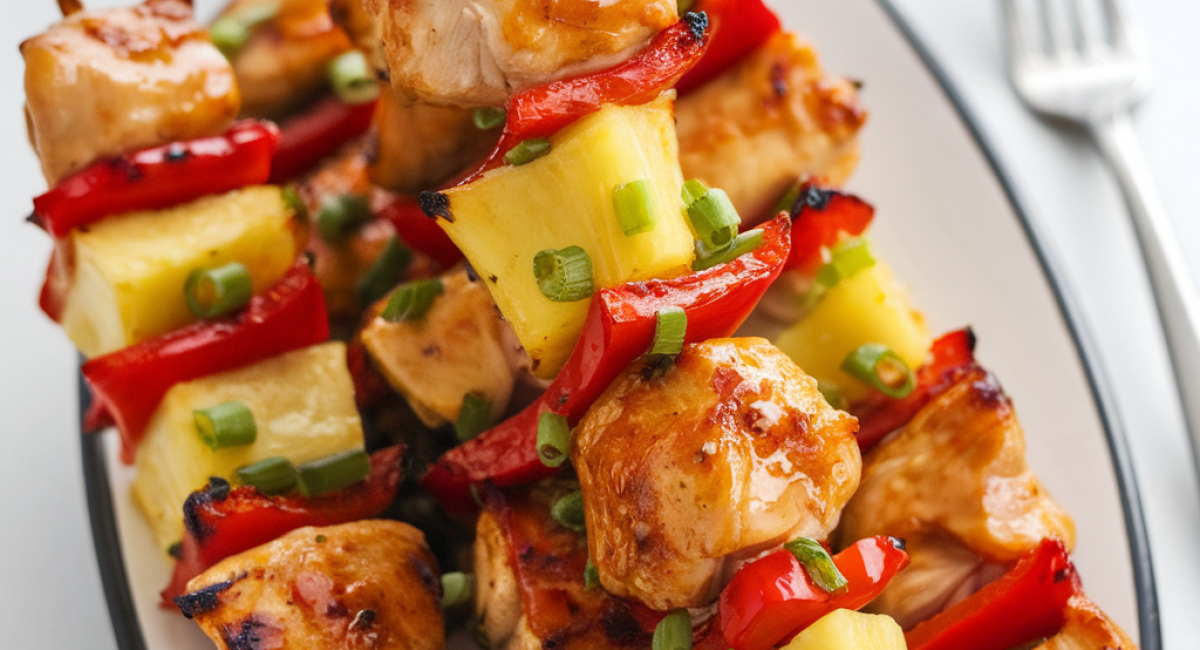 Grilled Teriyaki Pineapple Chicken