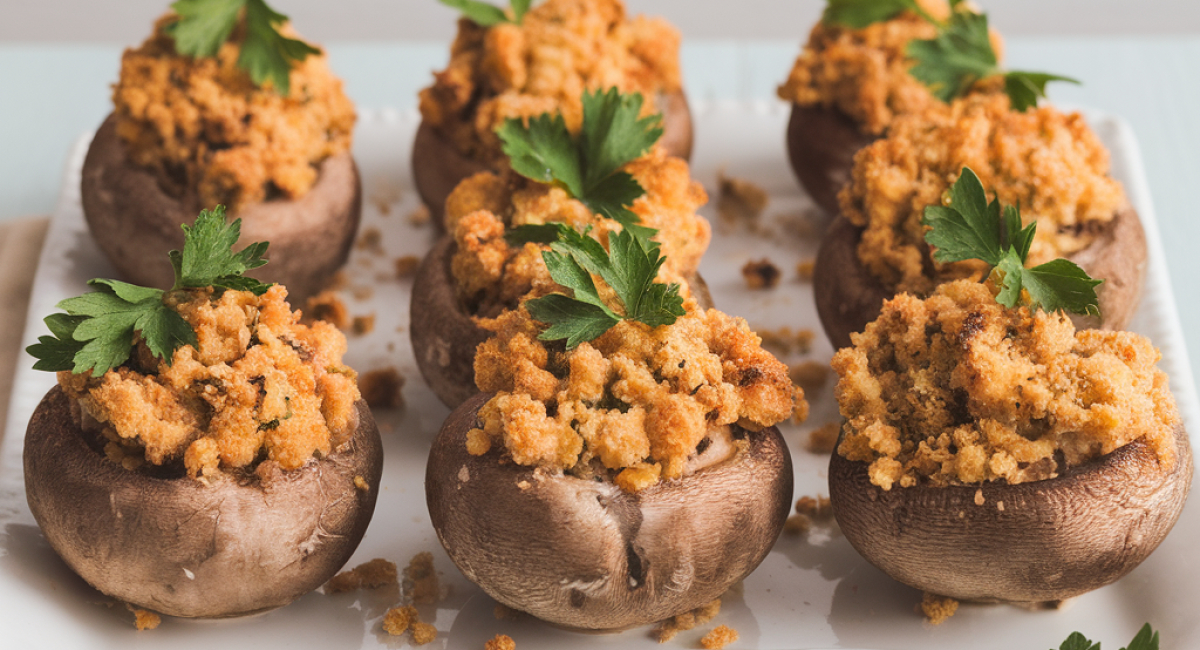 Shrimp Stuffed Mushrooms