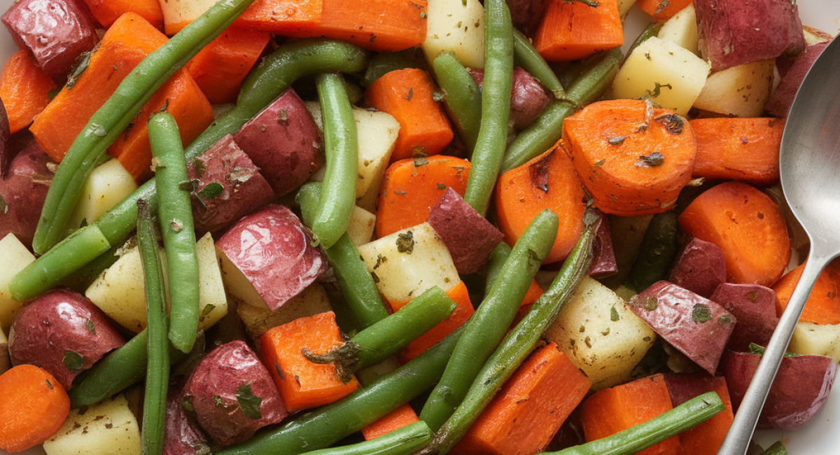 Balsamic Glazed Roasted Vegetables