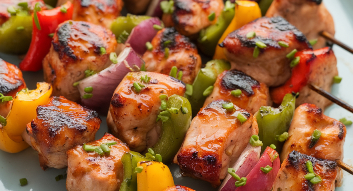 Sweet Chili Chicken Skewers