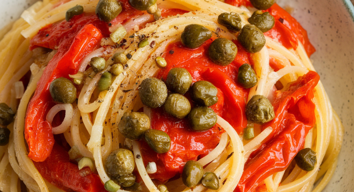 Roasted Red Pepper Pasta