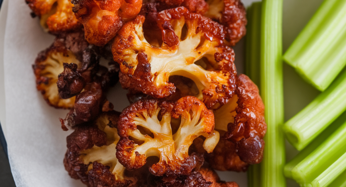 BBQ Cauliflower Bites