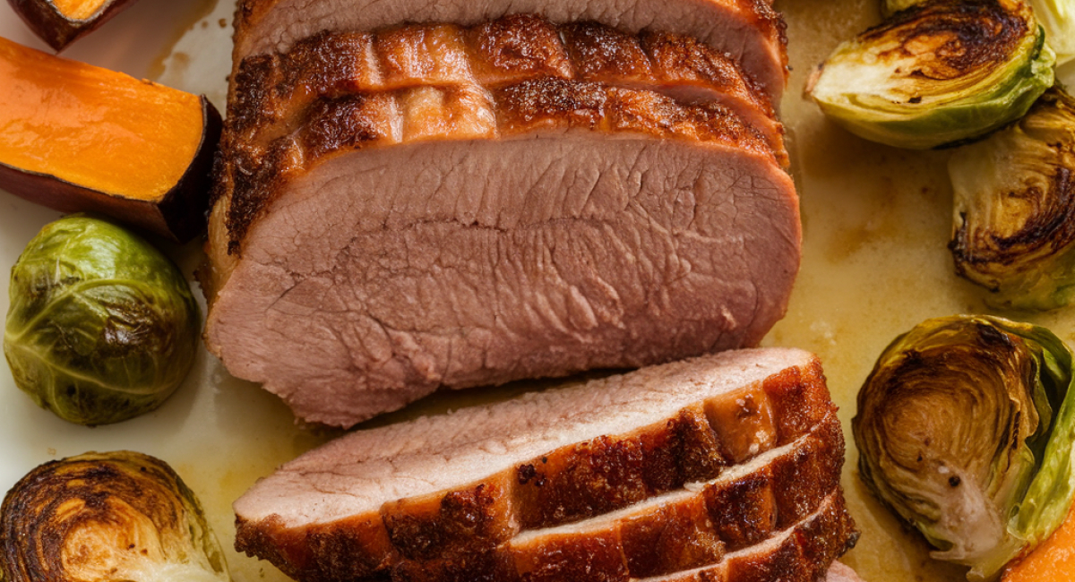 Honey Garlic Roasted Pork Loin