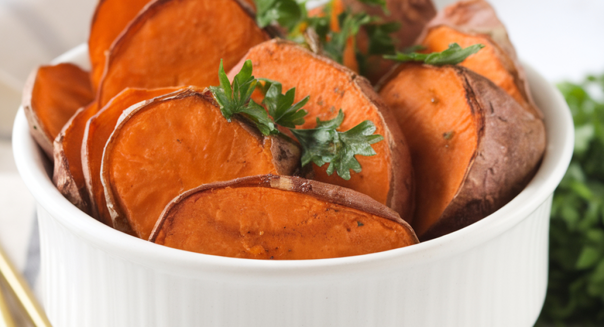 Baked Sweet Potato Wedges