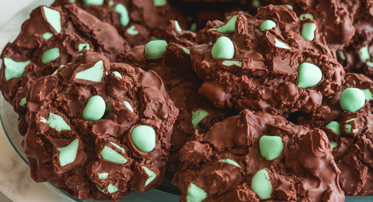 Chocolate Mint Cookies