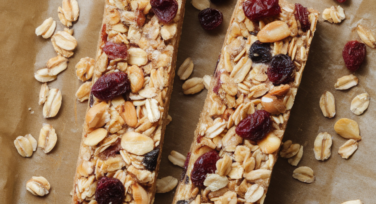 Cranberry Almond Granola Bars