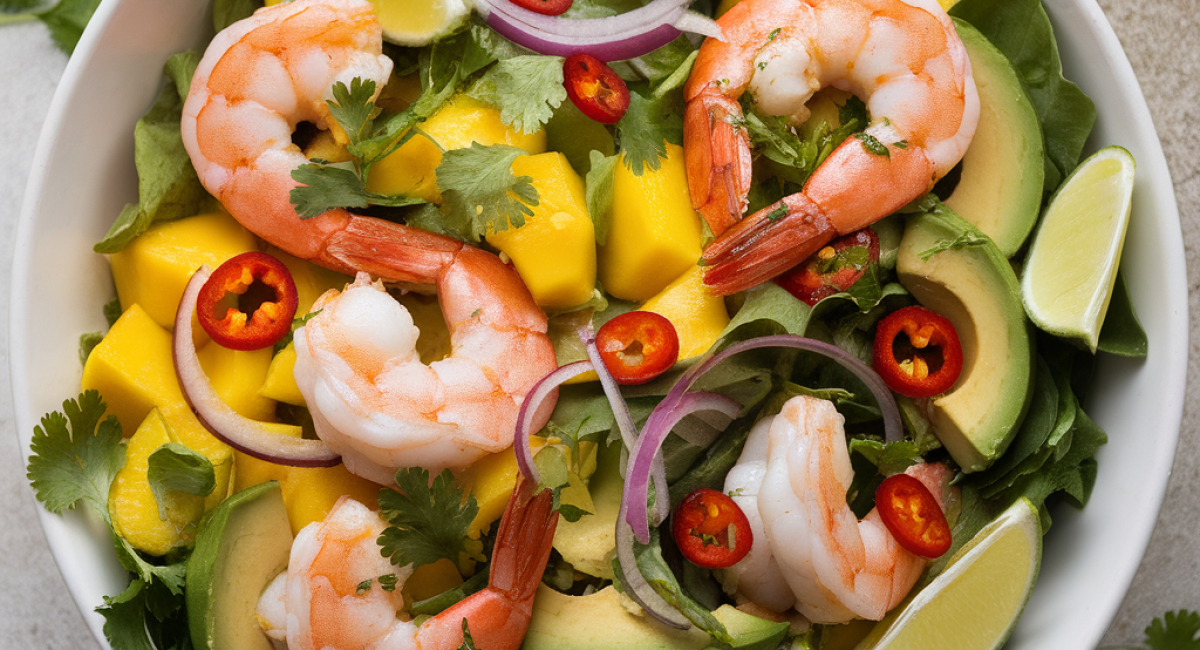 Shrimp and Avocado Salad