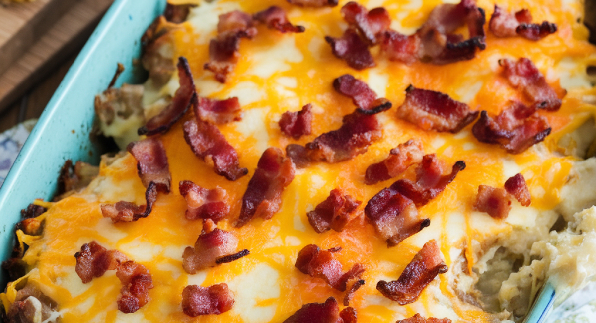 Cheesy Bacon Ranch Potatoes