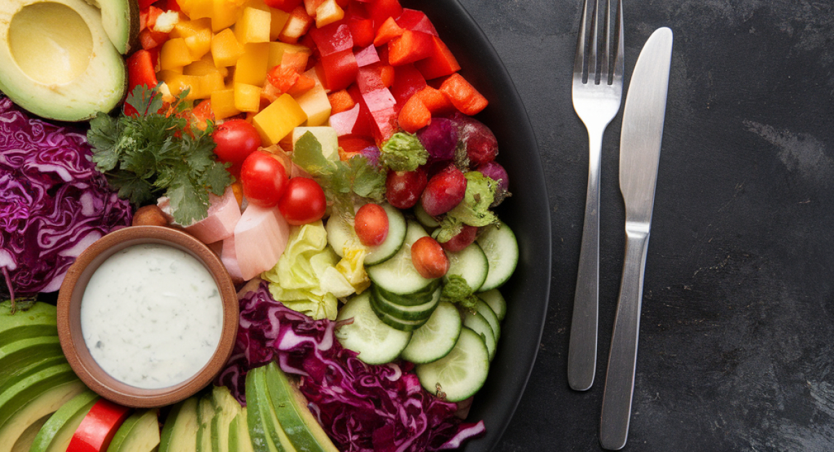 Rainbow Veggie Bowl