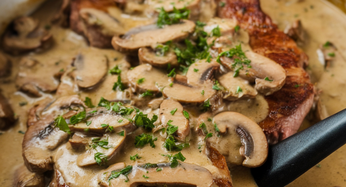 Smothered Hamburger Steak