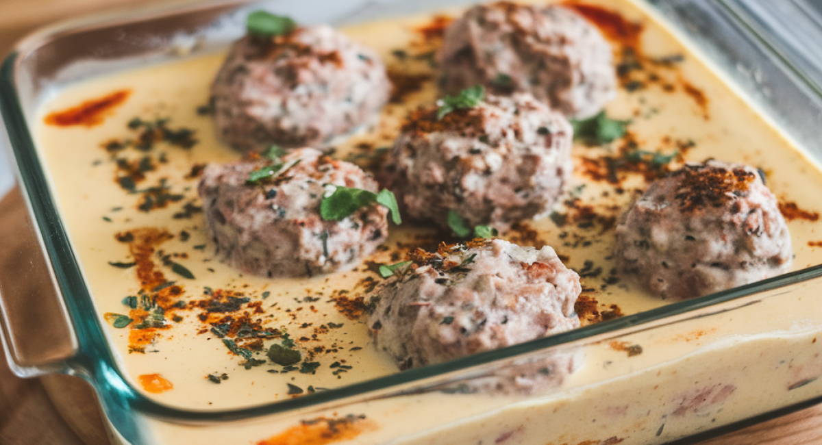 Amish Hamburger Steak Bake