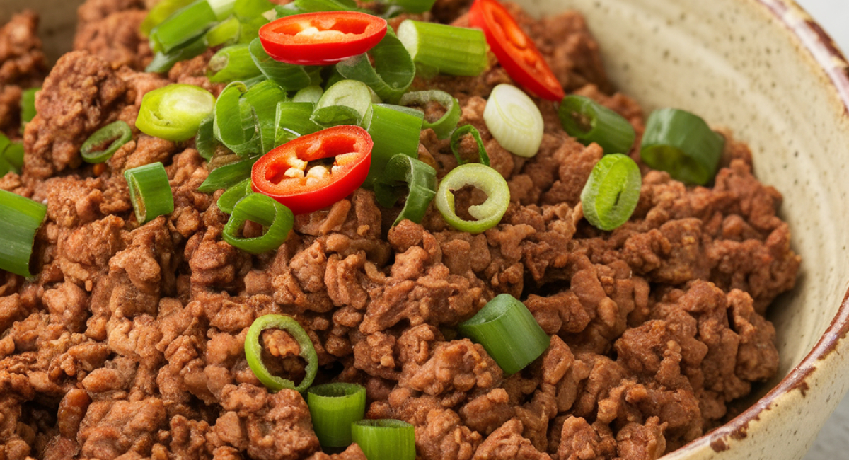 Mongolian Ground Beef