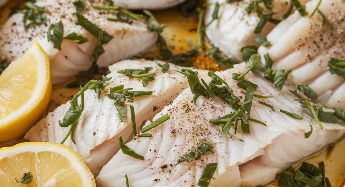 Zesty Lemon Butter Fish Fillet