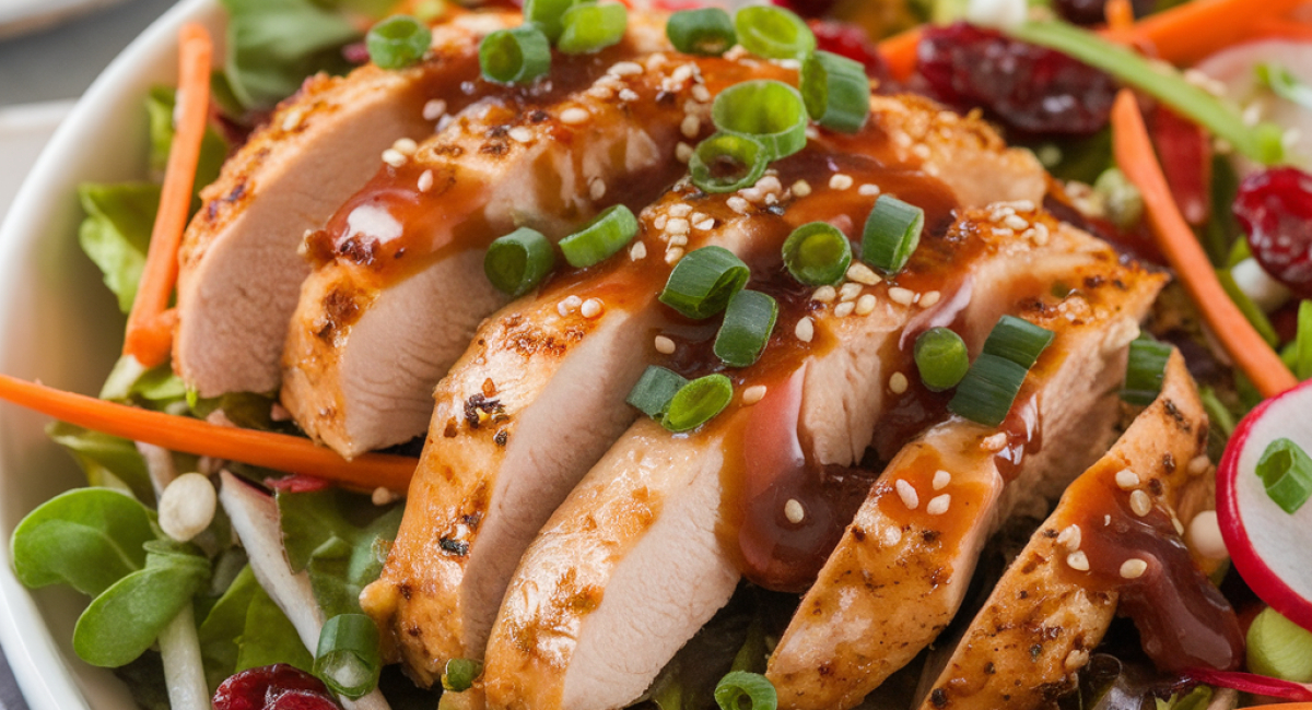 Asian Chicken Cranberry Salad