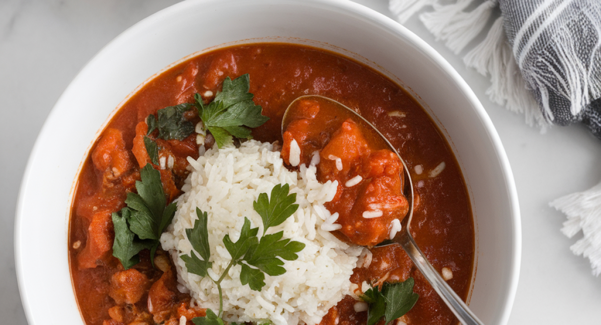 Healthy Stuffed Pepper Soup