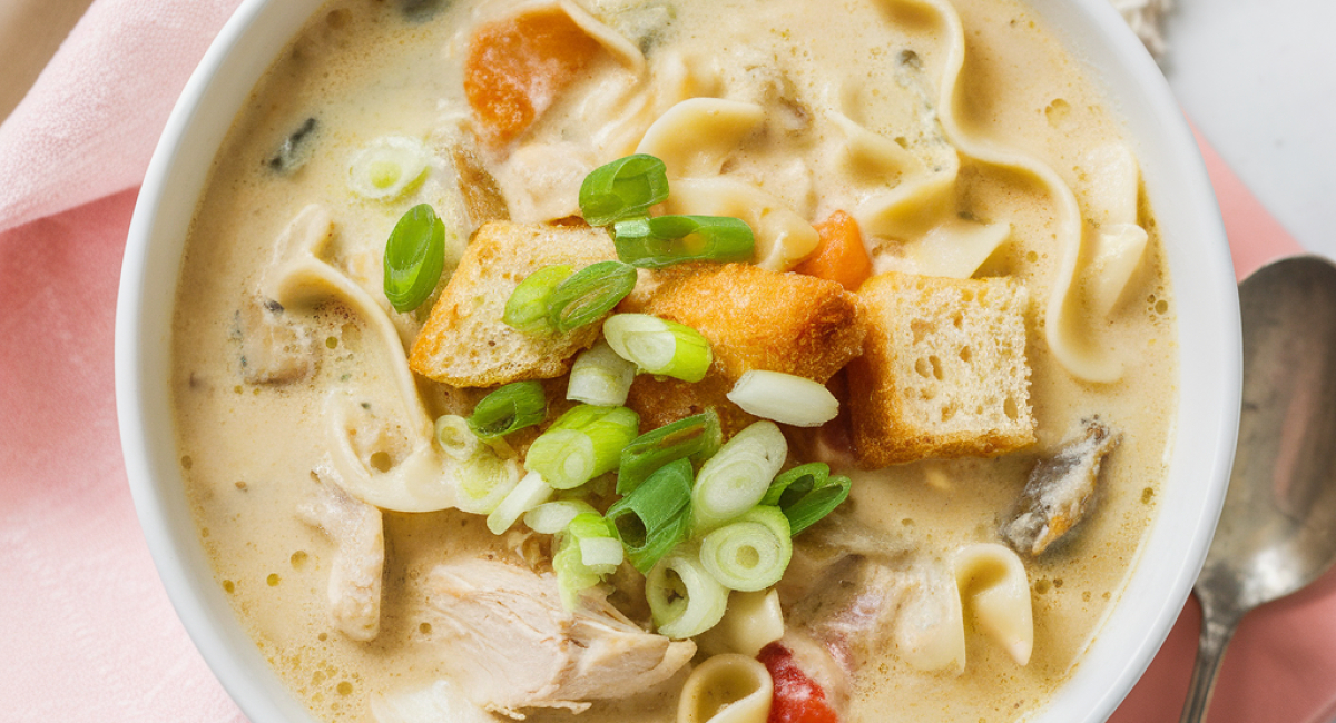 Crack Chicken Noodle Soup