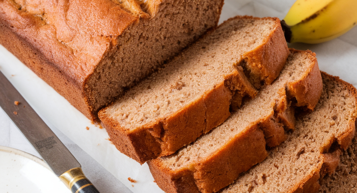 Homemade Banana Bread Recipe