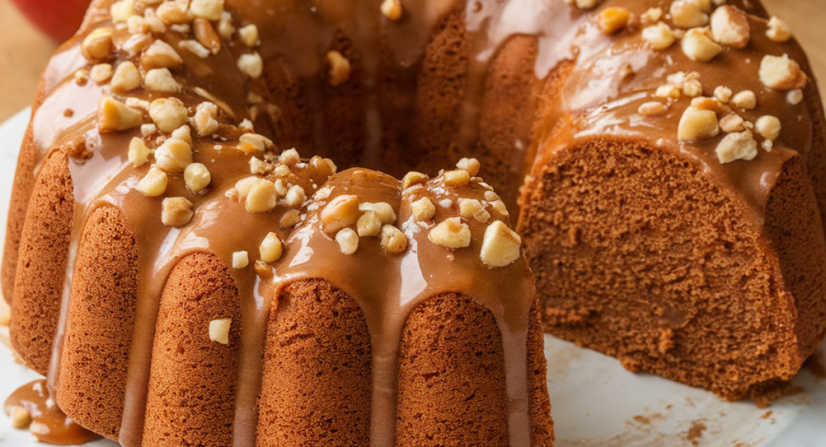 Apple Pumpkin Bundt Cake