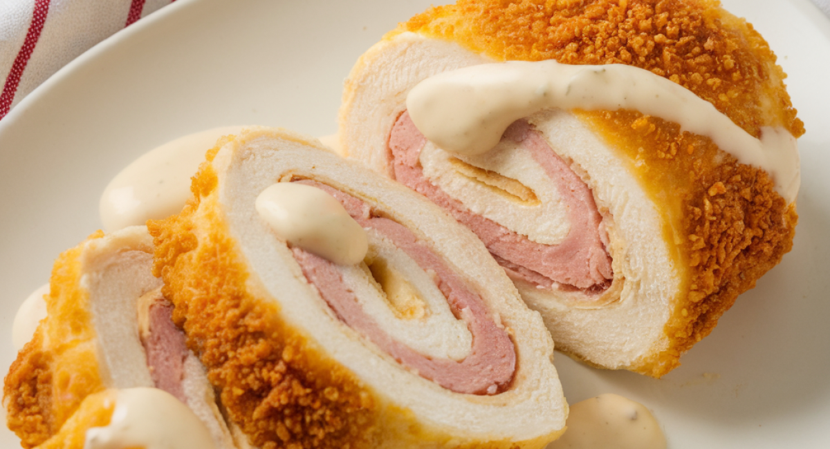 Chicken Cordon Bleu Meatloaf