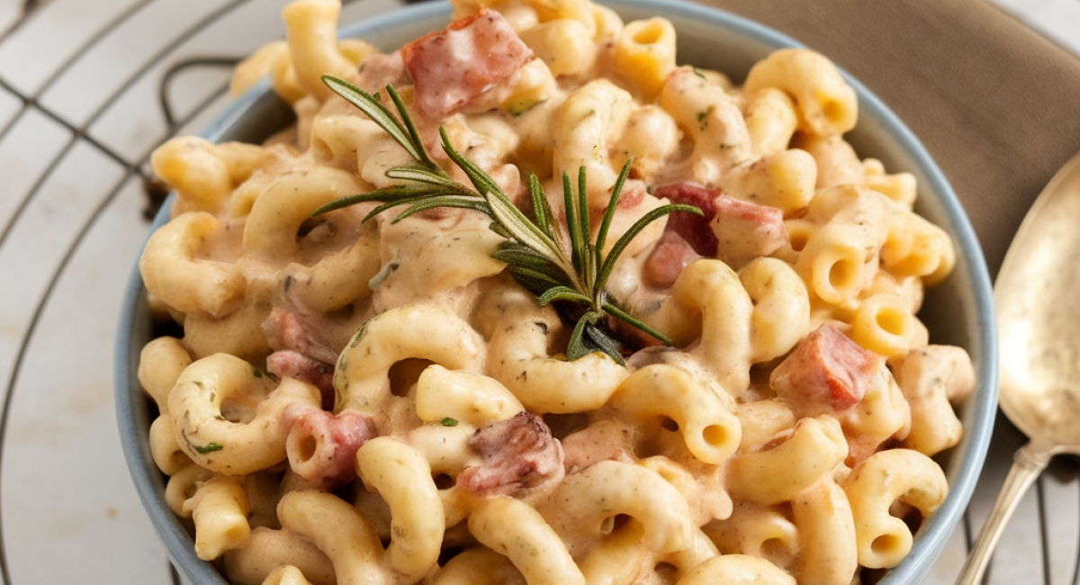 One-Pot Bacon and Gouda Macaroni