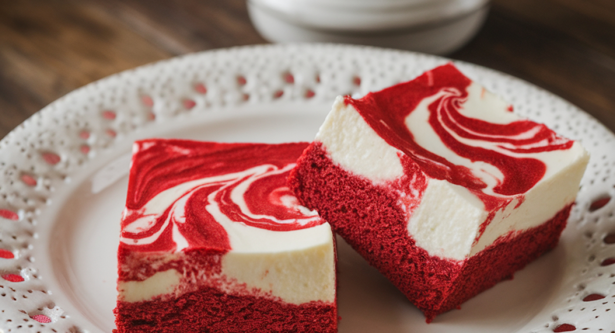 Red Velvet Cheesecake Brownies