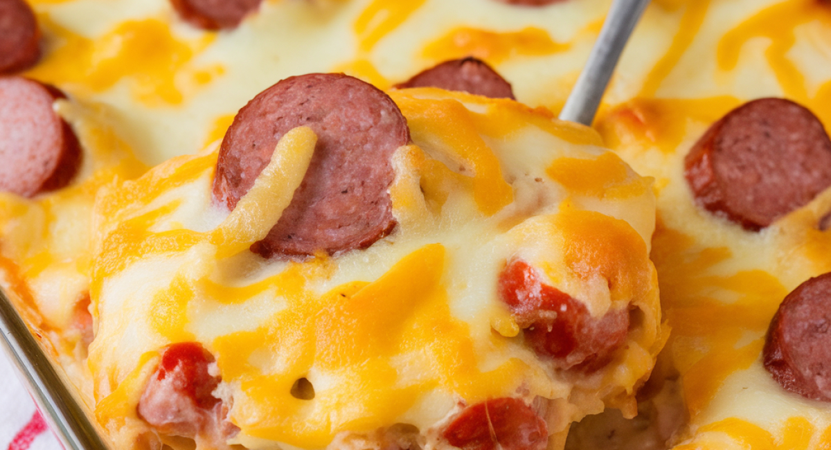 Creamy Ranch Smoked Sausage and Potato Bake