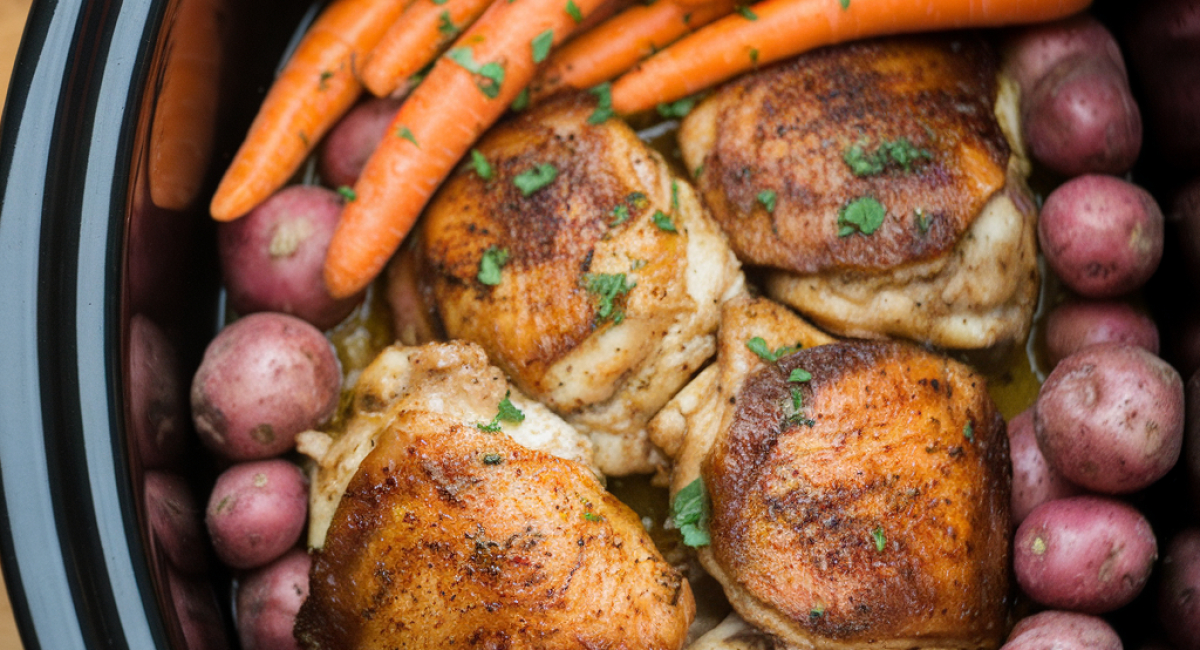 Slow Cooker Chicken Dinner