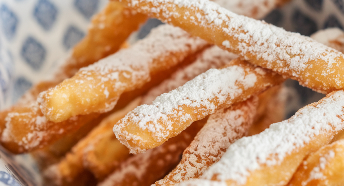 Crispy Funnel Cake Sticks