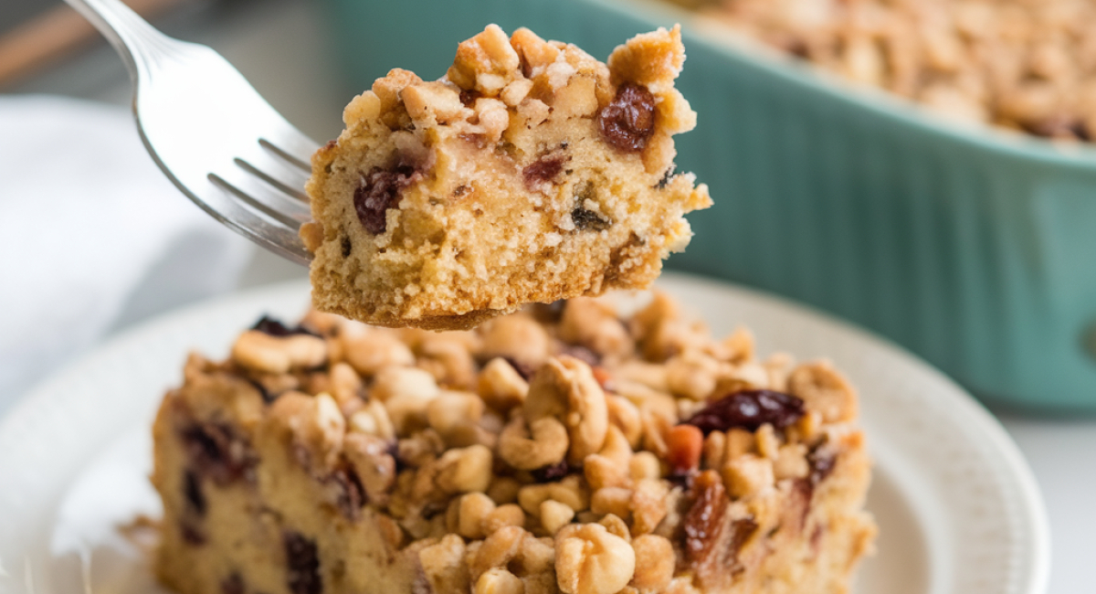 Cranberry-Pecan Coffee Cake