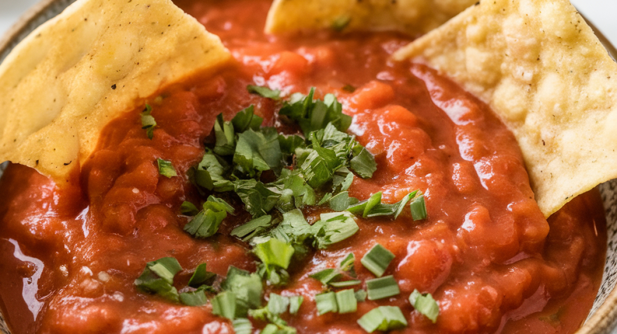 Homemade Salsa (On The Border Salsa Copycat)