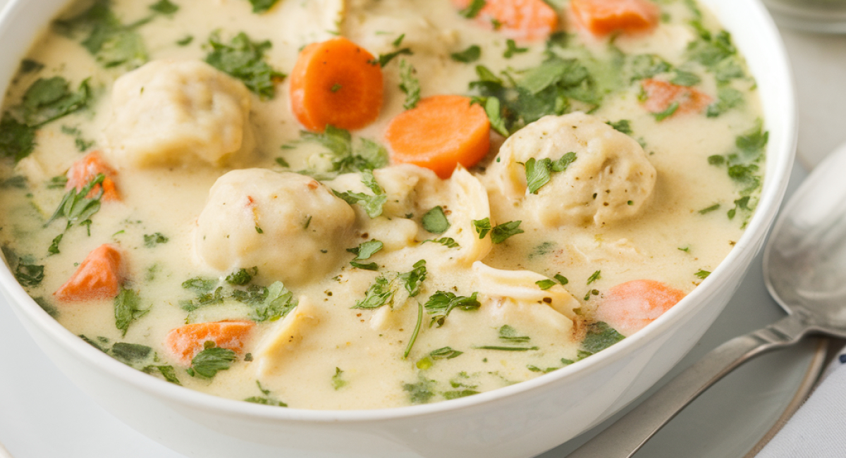 Classic Chicken and Dumpling Soup