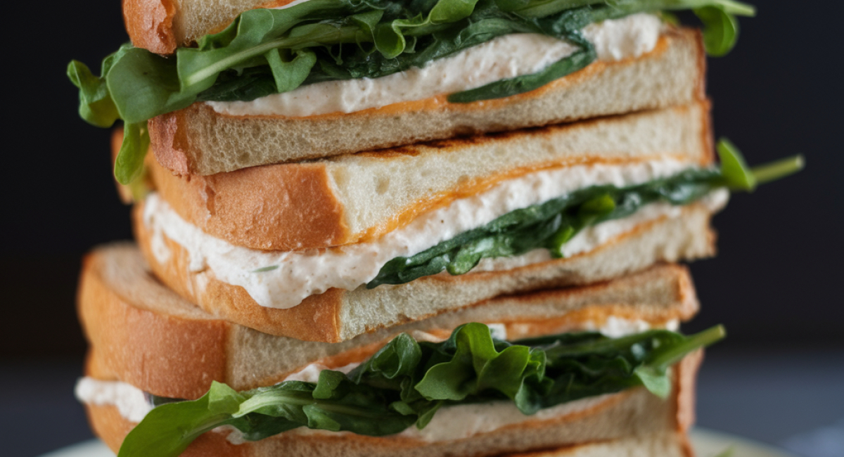 Mediterranean Spinach Grilled Cheese with Sun-Dried Tomatoes