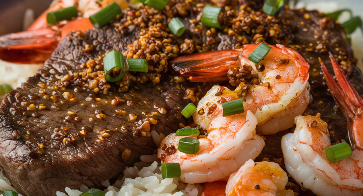 Cajun Steak And Shrimp Extravaganza