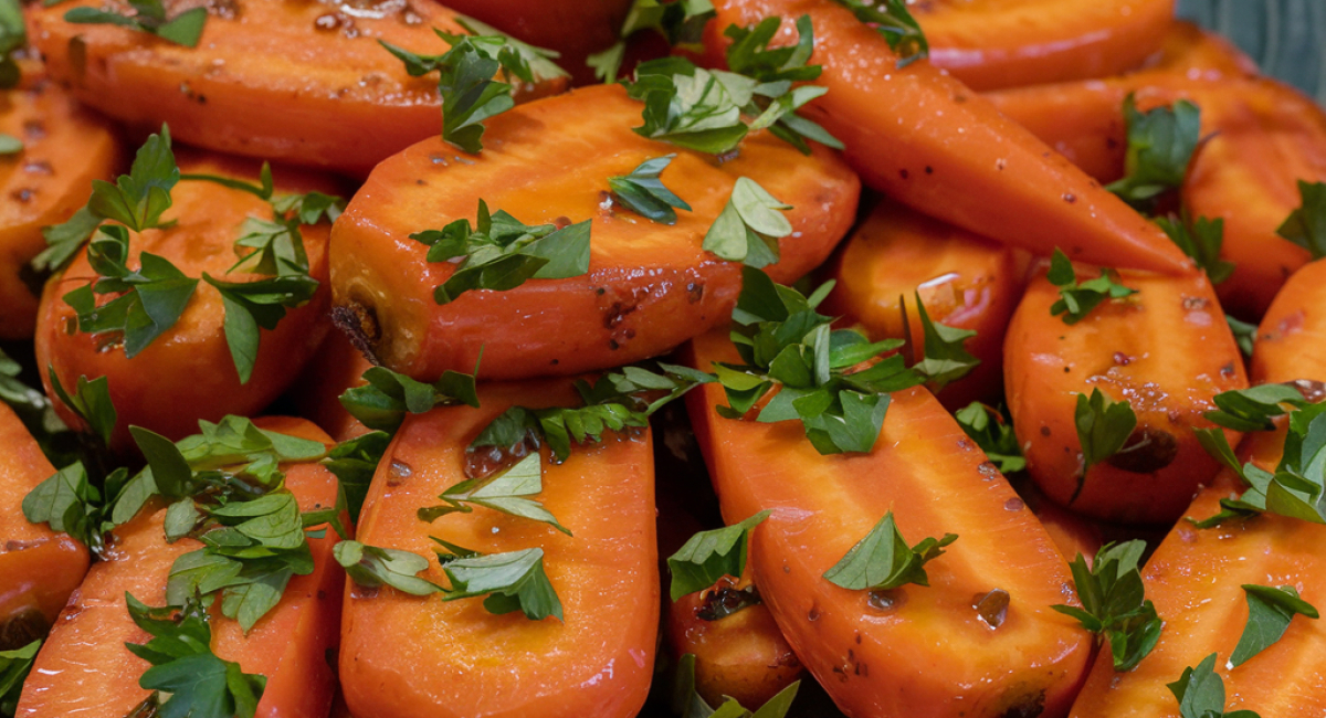 Amish Baked Honey-Glazed Carrots