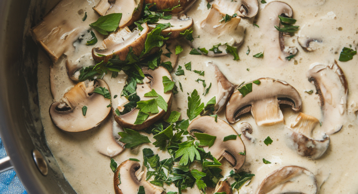 CREAM OF MUSHROOM SOUP