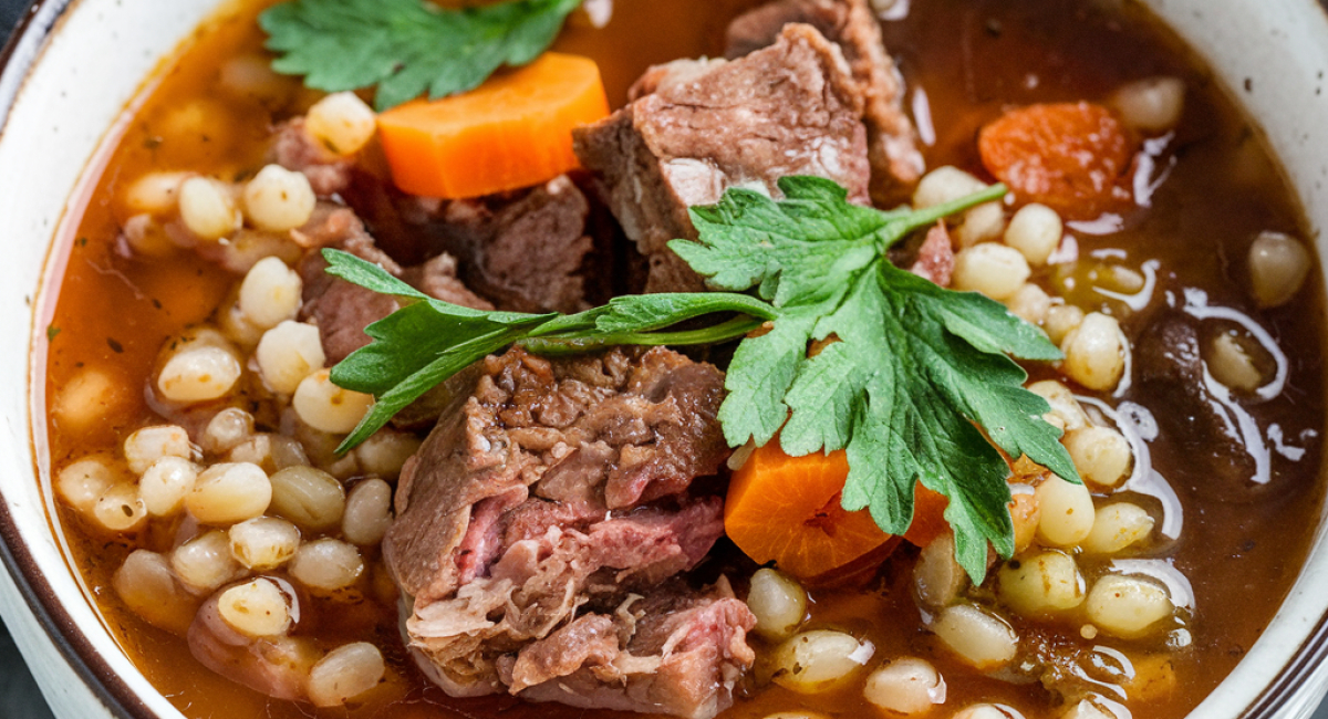 Best Ever Beef And Barley Soup