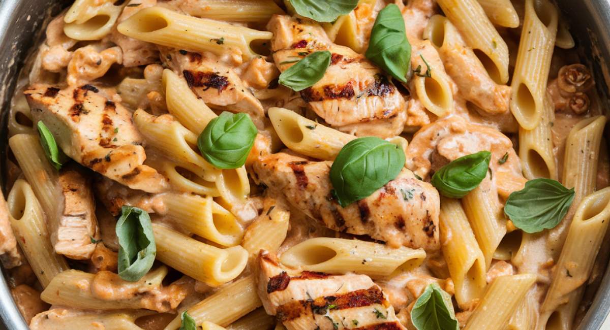 Creamy Cajun Chicken Penne