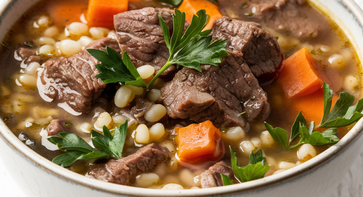 Beef & Barley Soup