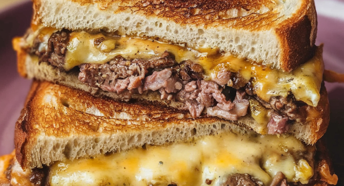 Ultimate Patty Melt with Secret Sauce