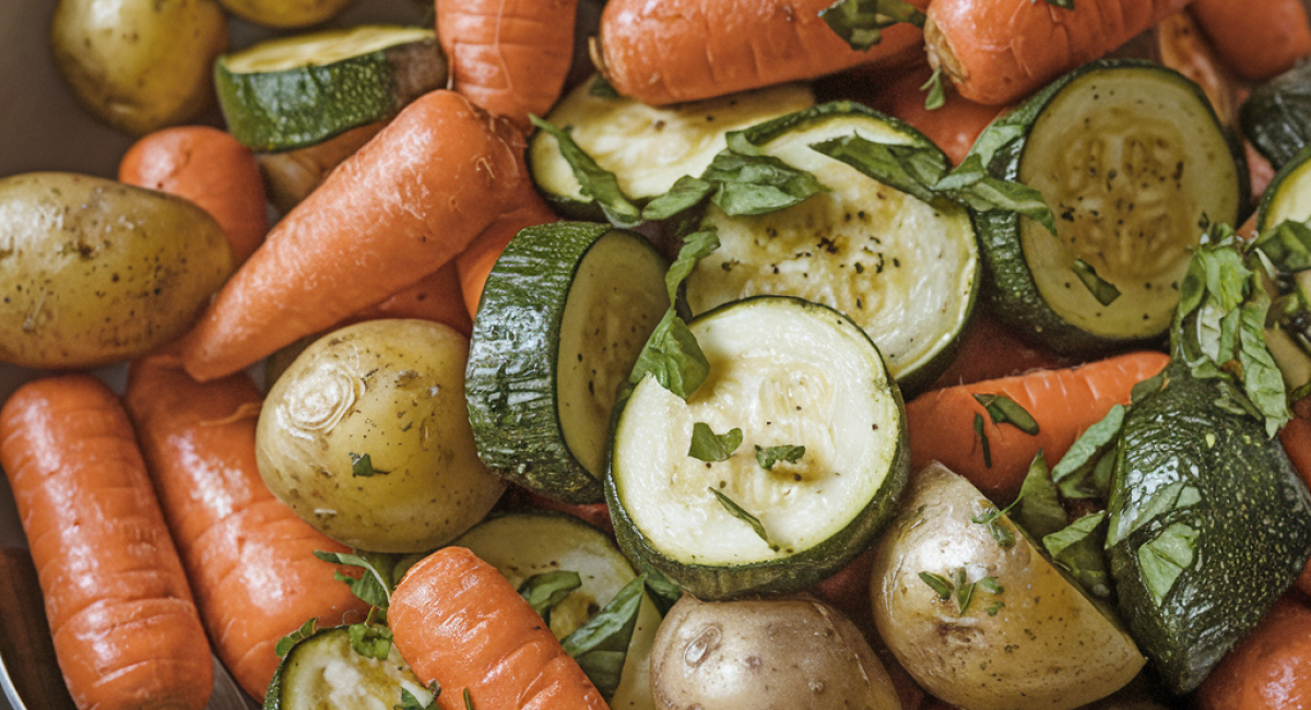 Garlic Herb Roasted Potatoes