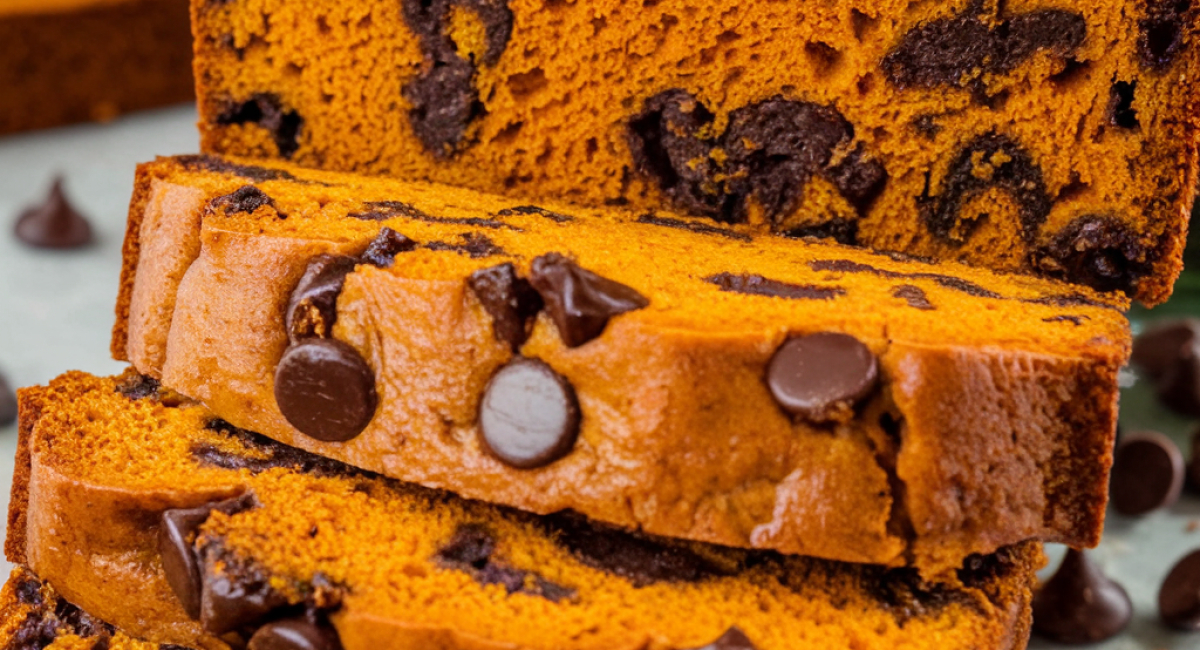 Pumpkin Chocolate Chip Bread