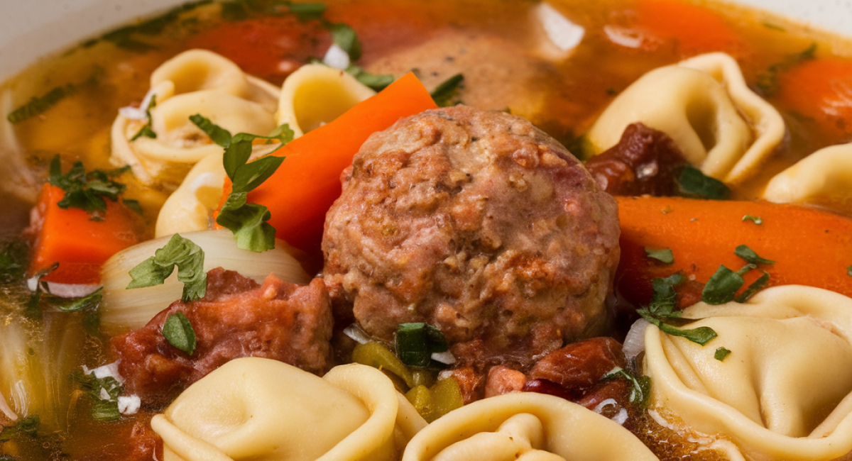 Sausage Tortellini Soup