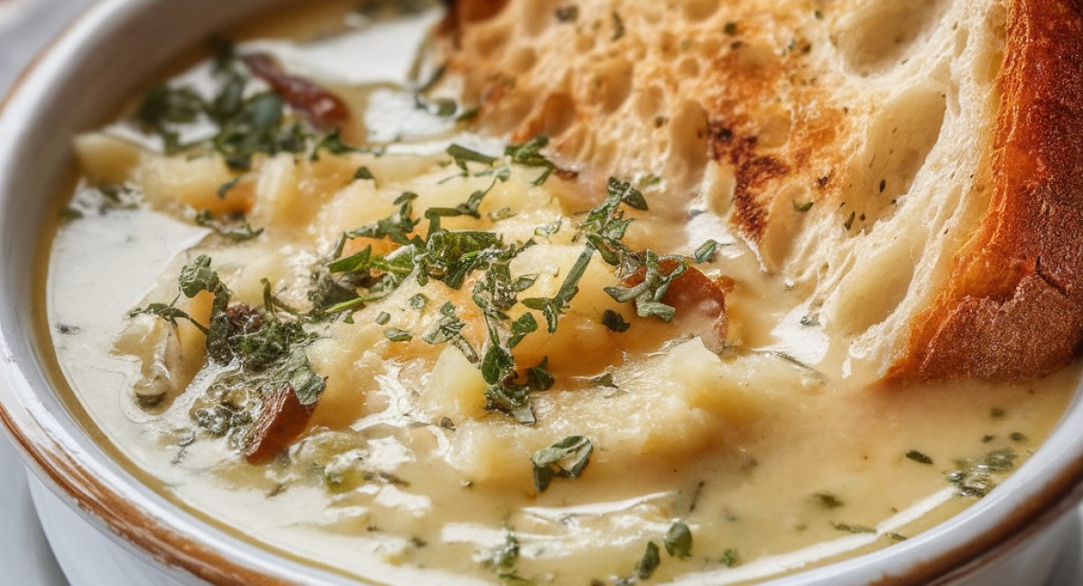 Country French Garlic Soup