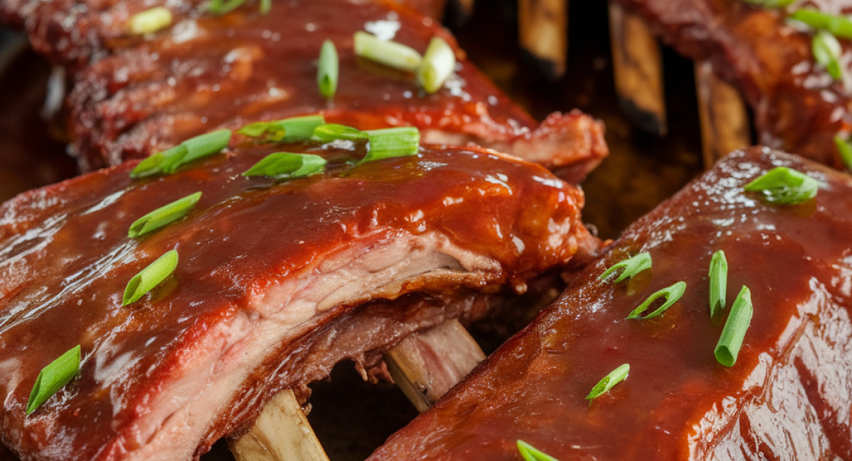 Slow Cooker Barbequed Beef Ribs