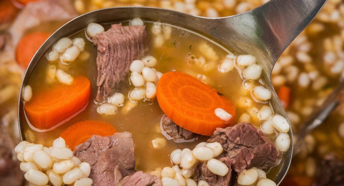 Hearty Beef Barley Soup